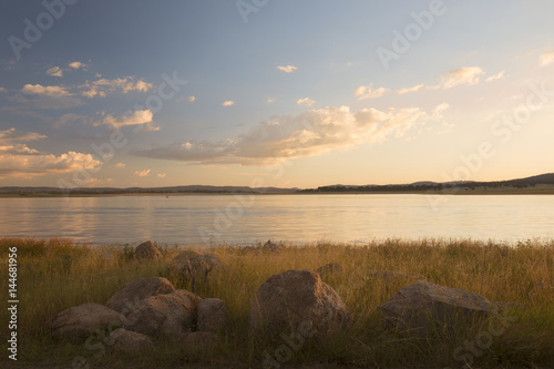 Lake Leslie near Warwick, Queensland in the late afternoon. © Rob D