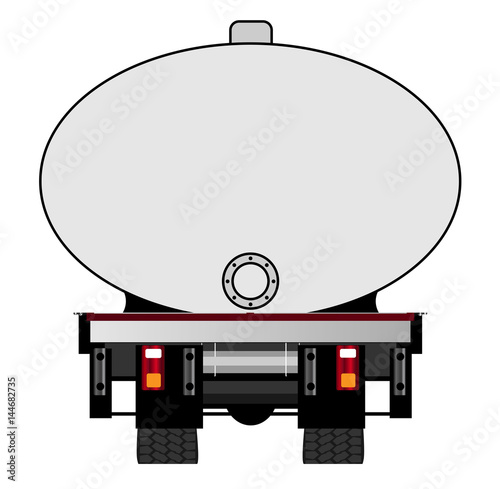 Fuel Tanker Rear End