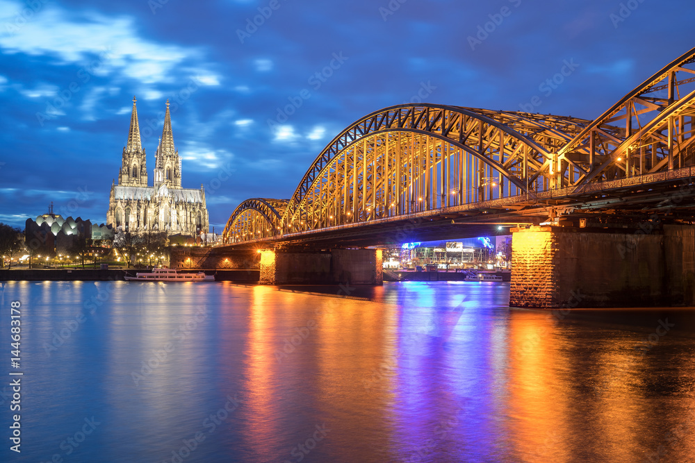 View of Cologne Cathedral in Cologne, Germany