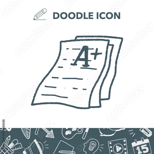 test papper doodle