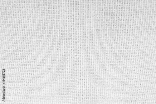 White Nylon Fabric Background.