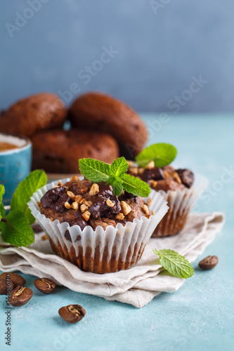 Homemade Chocolate Muffins