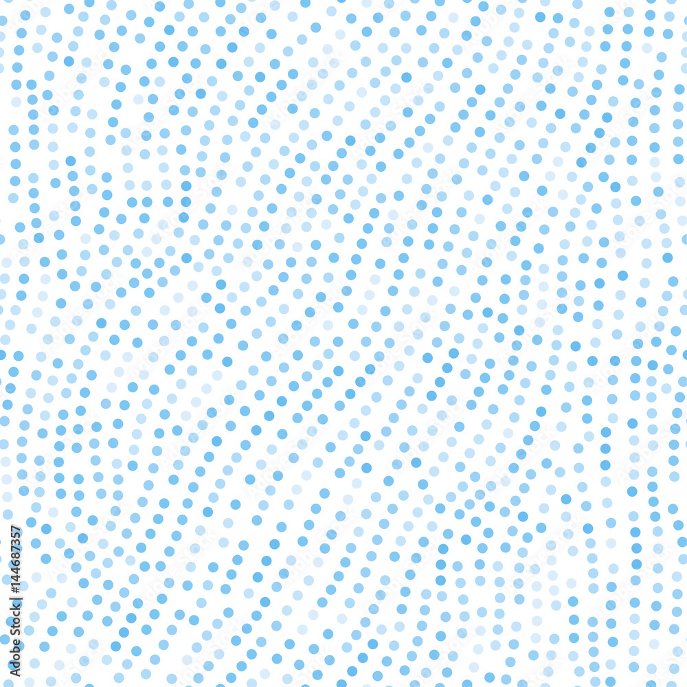 Polka dots seamless pattern. Vector illustration in pastel blue colors. Polka dots seamless pattern. Vector illustration in pastel blue colors.