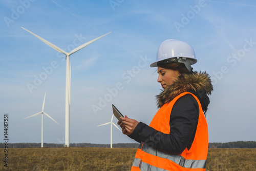 Young female engineeer