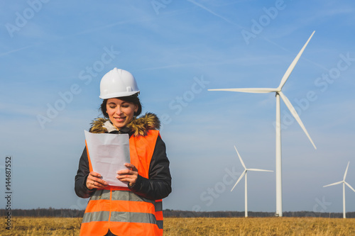 Young female engineeer