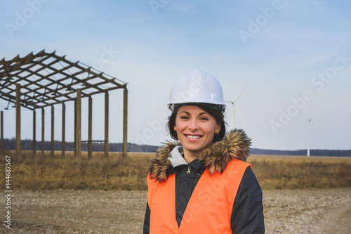 Young female engineeer