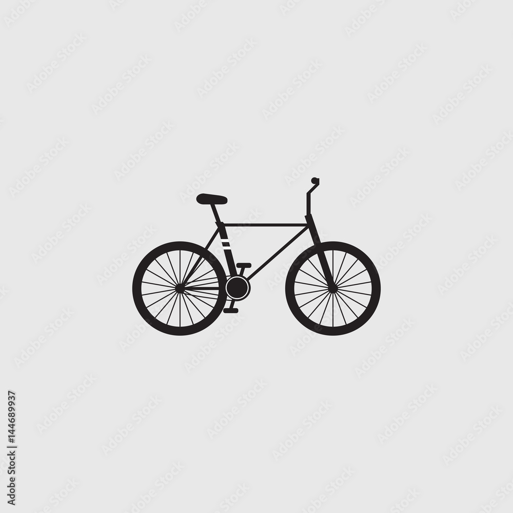 Fototapeta bicycle vector icon