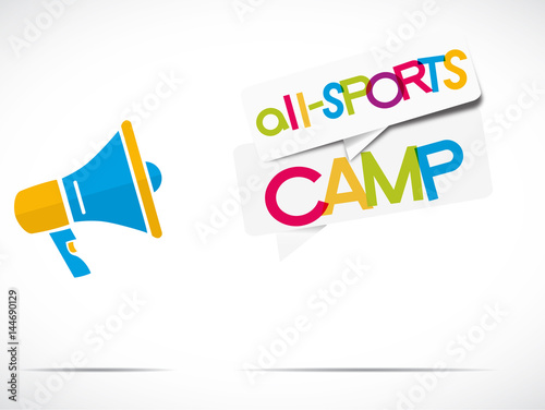 megaphone : all-sports camp