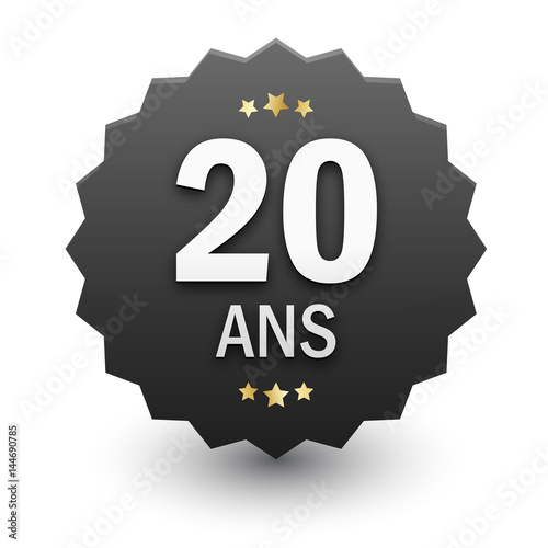 Tampon Vecteur 20 ANS