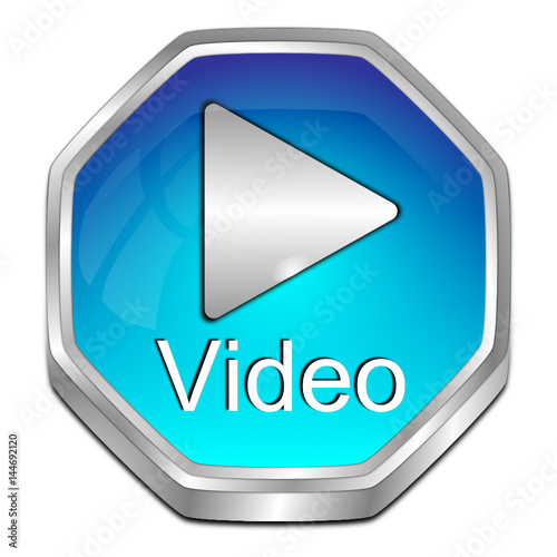 Free Download Play Video Button - 3D illustration - GFXLoad