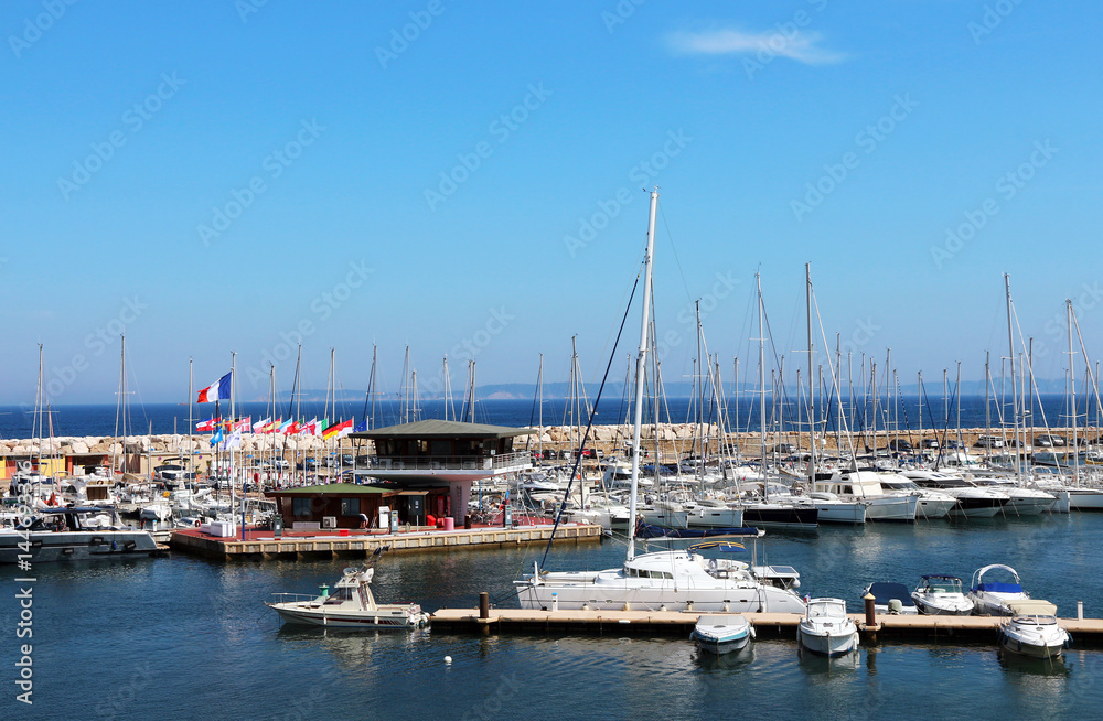 Port of Bormes Les Mimosas - French Riviera