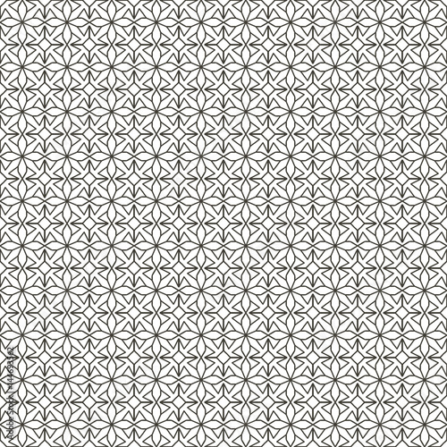 Universal seamless abstract geometric pattern. Square design element. Vector illustration.