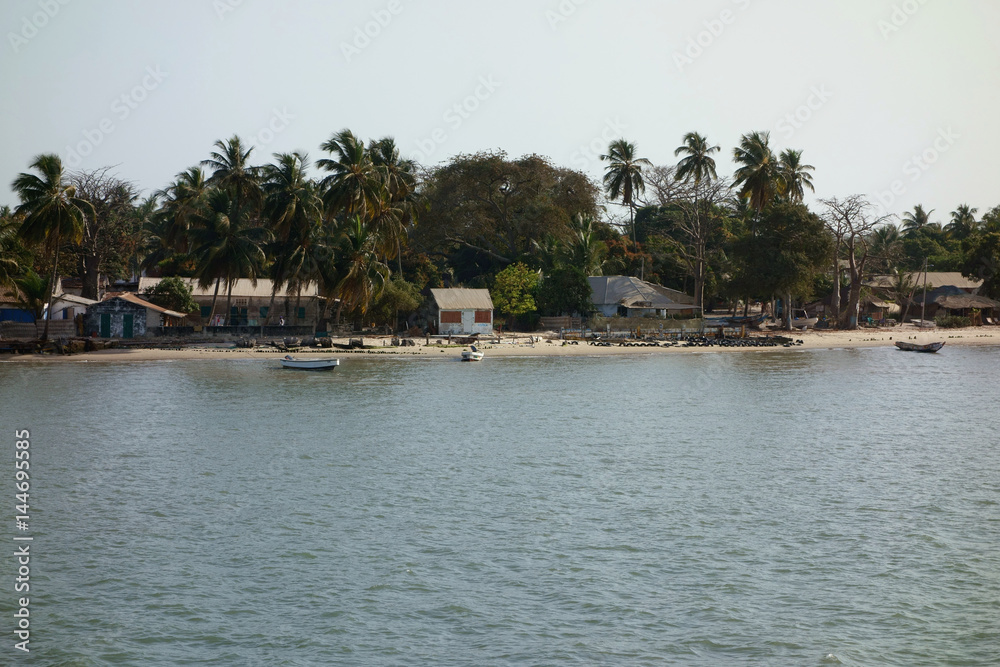 Carabane island and village, Senegal
