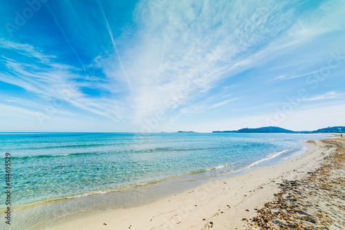 Fototapeta Naklejka Na Ścianę i Meble -  Clouds over Simius beach