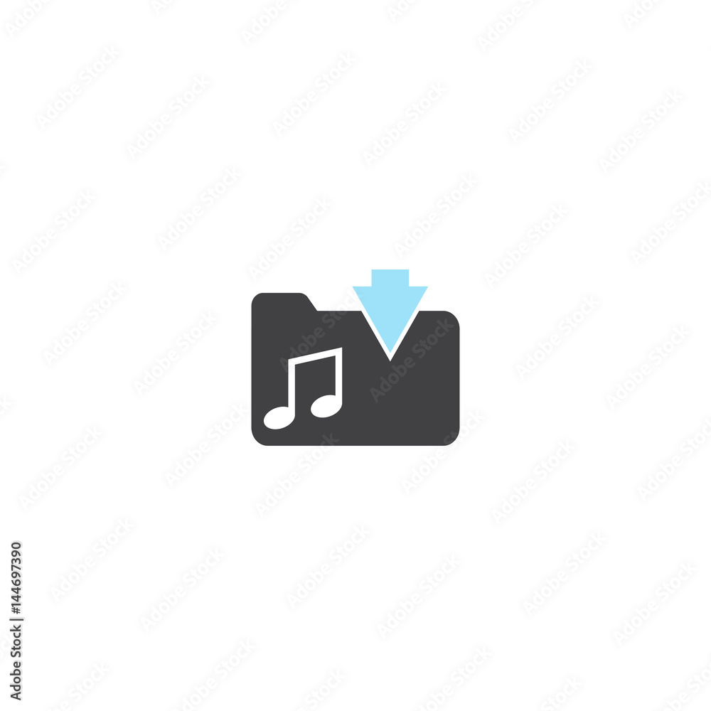 download mp3 music vector icon download mp3 music vector icon