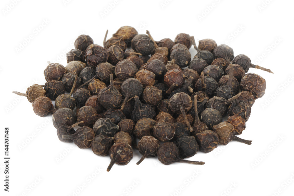 heap of cubeba pepper isolated heap of cubeba pepper isolated