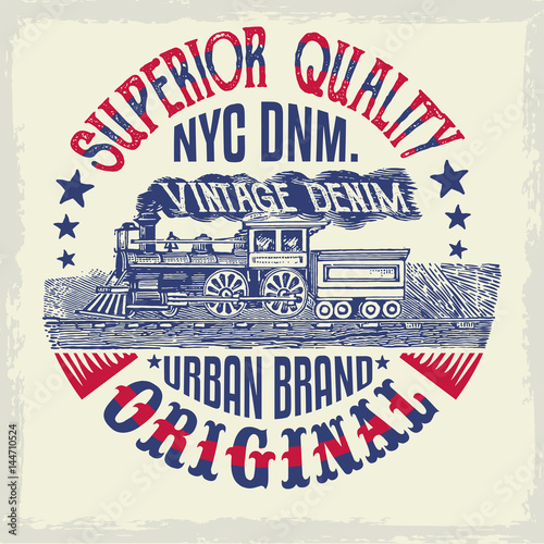 New York Locomotive vintage