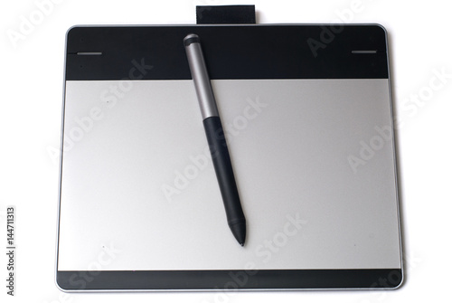 Graphic tablet and pen for illustrators and designers
