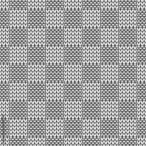 Seamless knitting pattern