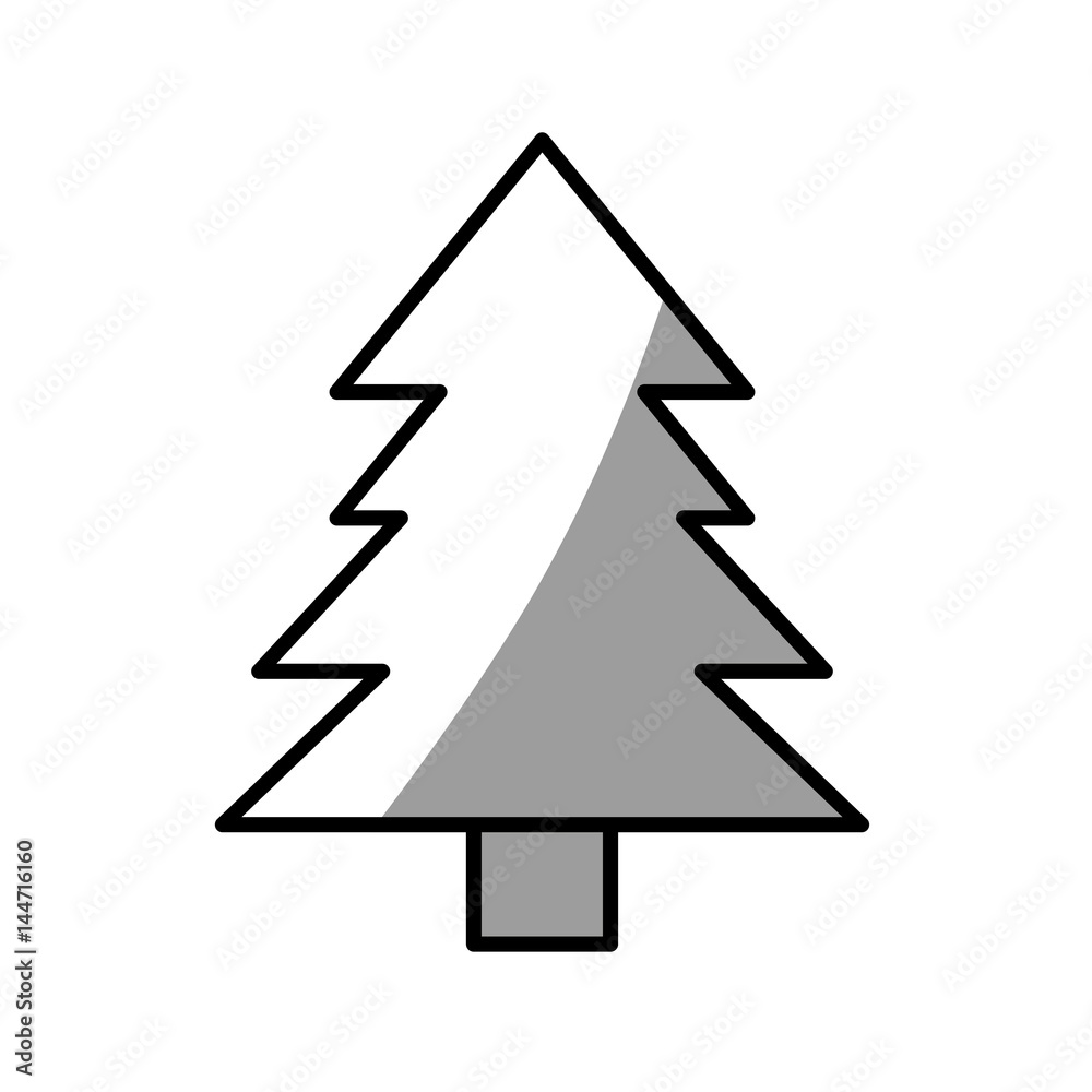 pine tree natural picnic shadow vector illustration eps 10 pine tree natural picnic shadow vector illustration eps 10