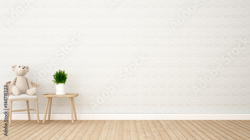 coffee shop or  nursery  - 3D Rendering