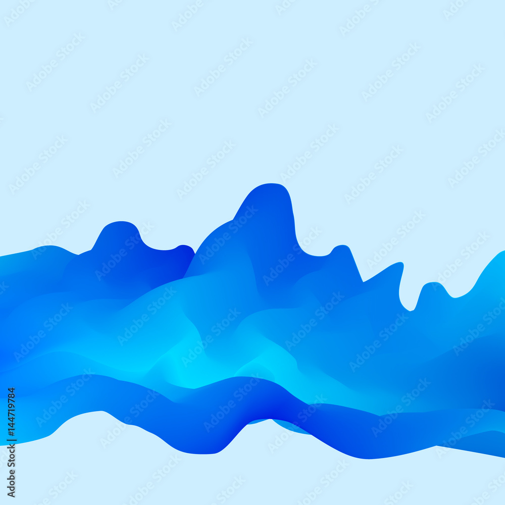 Abstract Wave background. 3d Vector illustration. Abstract Wave background. 3d Vector illustration.