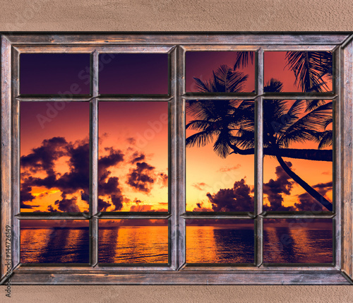  window cloud sun