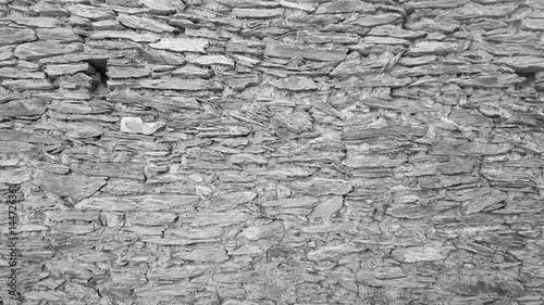 grey natural rough granite stone wall texture beautiful background, black and white.