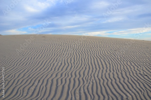 Dune de sable, côte désertique, Turquie