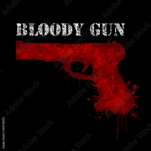 Bloody gun-Weapon