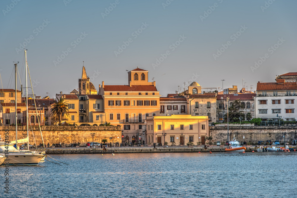 Fototapeta premium glimpse of Alghero