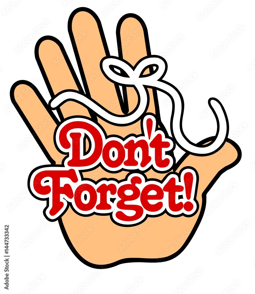 Obraz premium Emblem for remembering events, or save the date