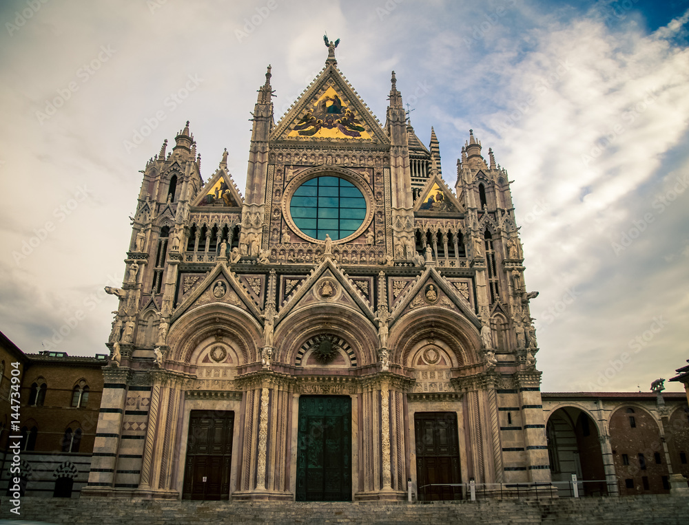 cathedral Siena Italy 
