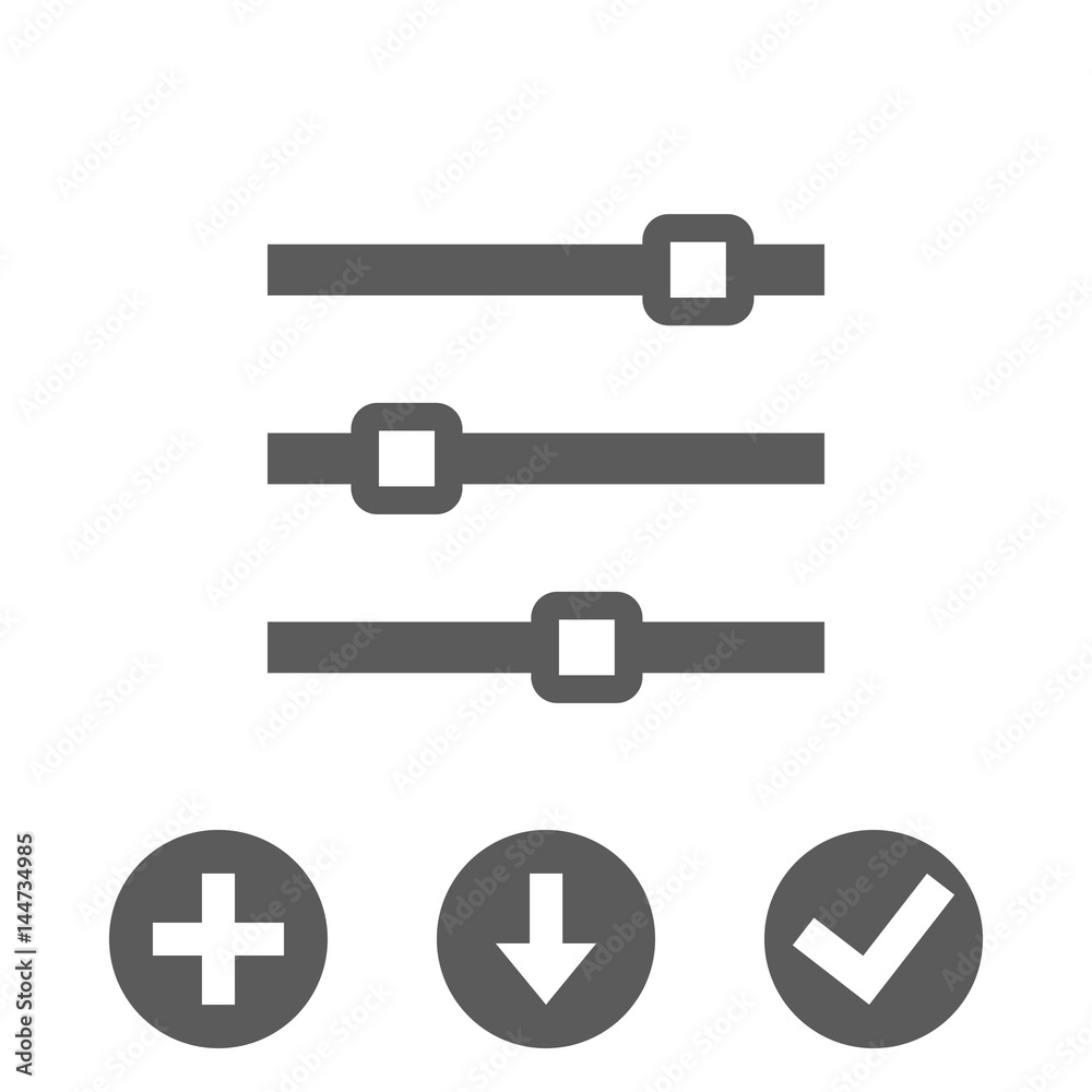 level icon stock vector illustration flat design level icon stock vector illustration flat design