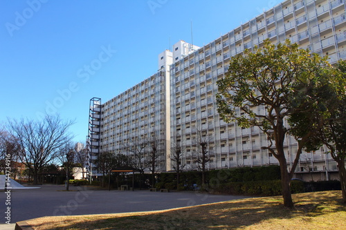 Gyoda Complex / It is an apartment complex located in Funabashi-shi, Chiba Prefecture. It was created by the Housing Corporation at the time, and operation began in March 1976.
