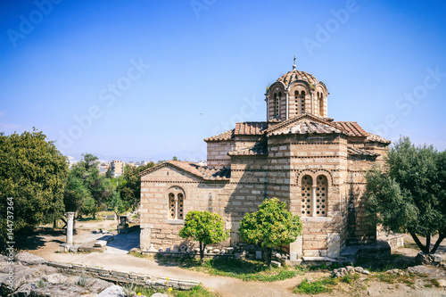 Church in the Ancient Agora of Athens, Greece