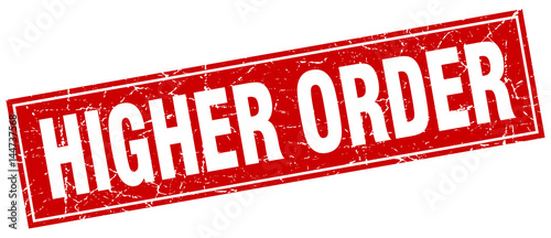 higher order square stamp