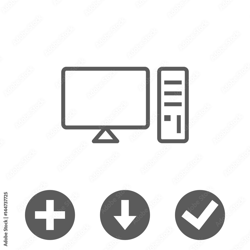 laptop with user icon in the middle vector illustration flat design laptop with user icon in the middle vector illustration flat design