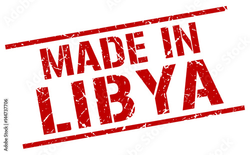 made in Libya stamp