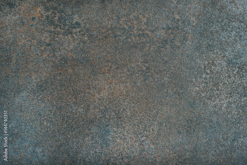 Copper colored natural stone textures, wallpaper and background. Stone formation with iron ore