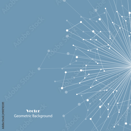 Vector geometric background