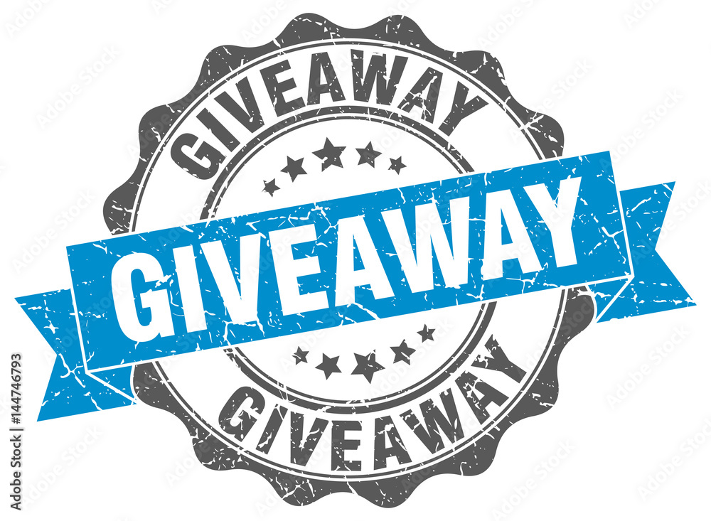 Fototapeta premium giveaway stamp. sign. seal