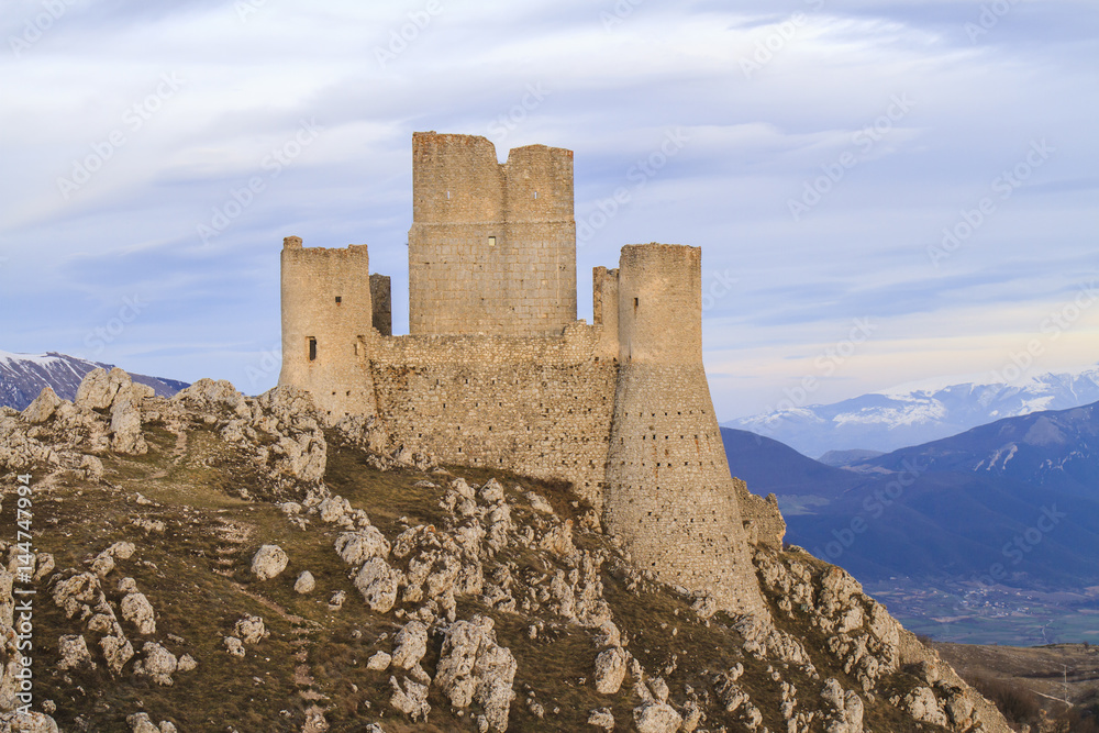Castle Rocca Calascio, L'Aquila, Italy