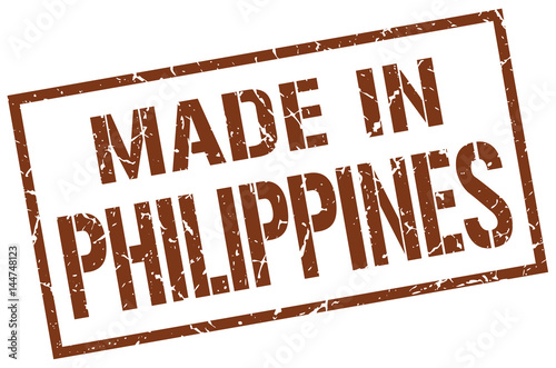 made in Philippines stamp
