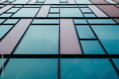 Office building windows