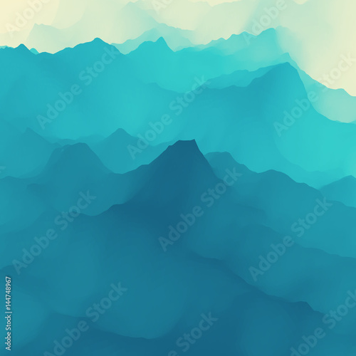 Water Surface. Nature background. Modern pattern. Vector Illustration For Your Design.