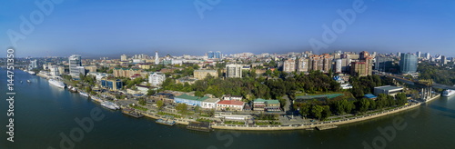 Embankment of Rostov-on-Don. Panorama. Russia