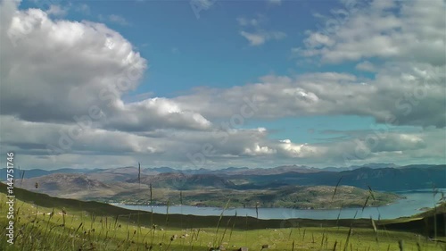 Time lapse from the road to Applecross photo