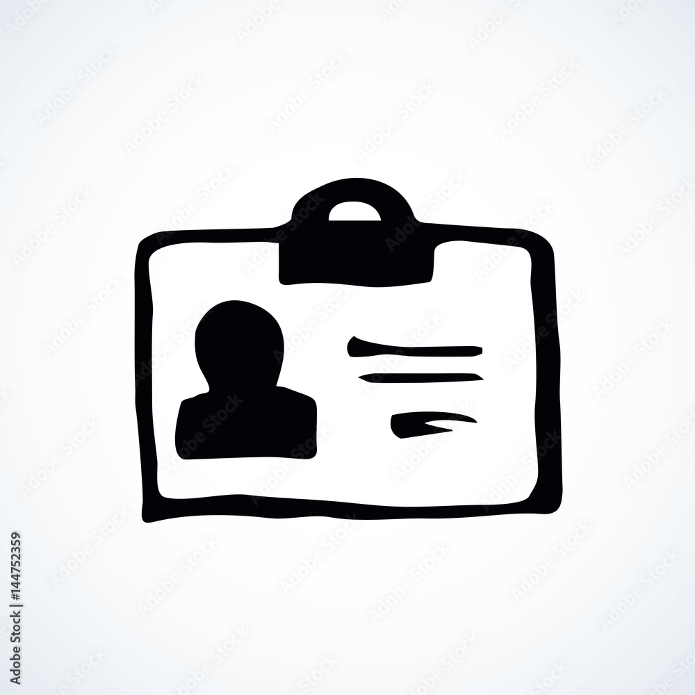 Obraz premium Badge. Vector drawing