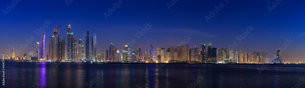 Dubai panorama skyline 8
